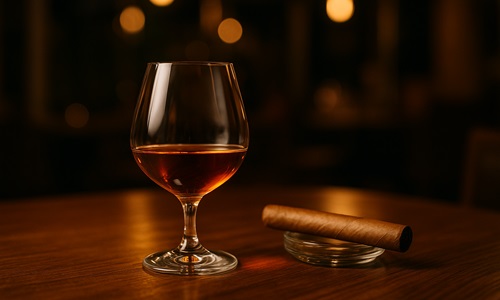 Skleničky na koňak